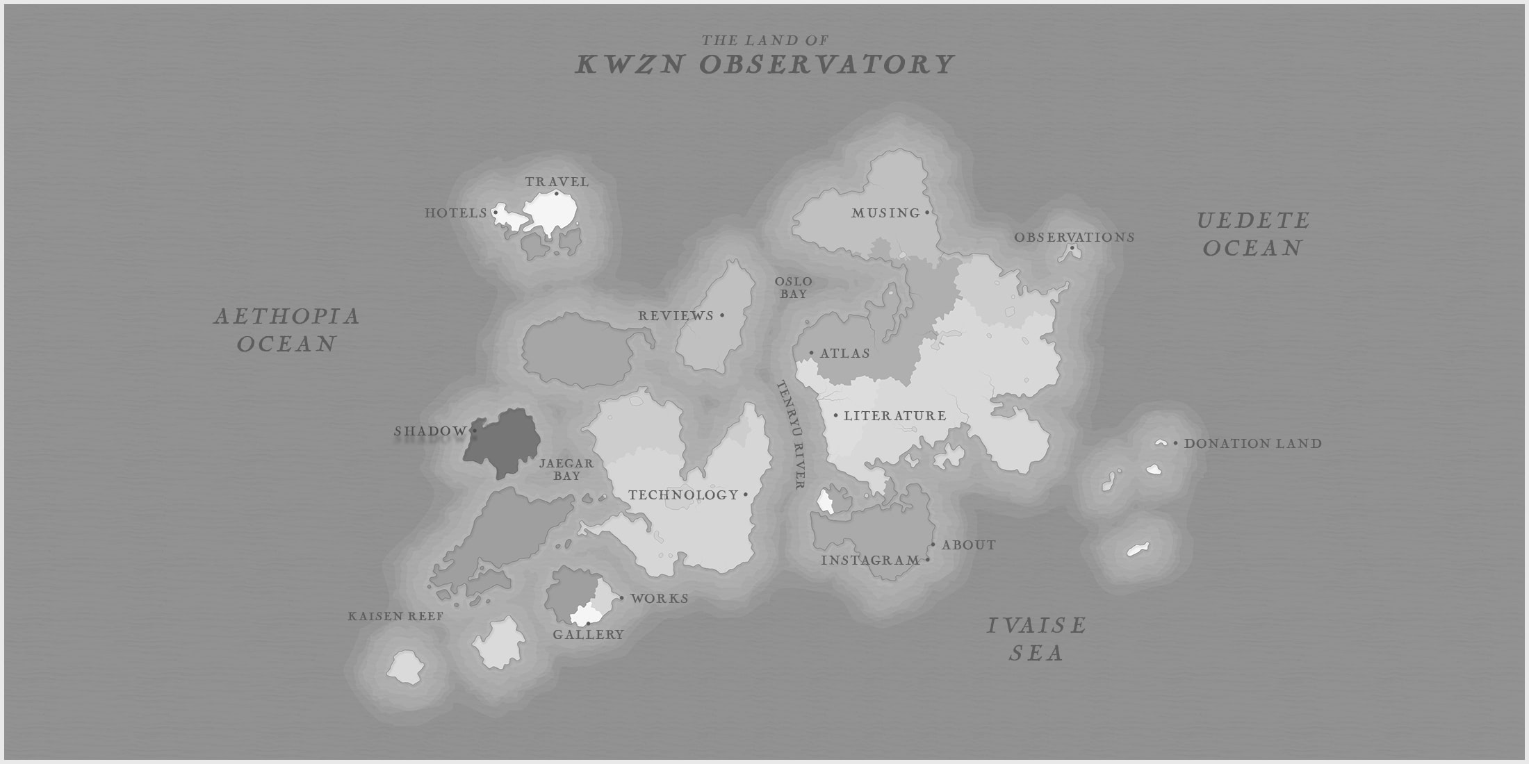 KWZ NOBSV - KWZN Observatory Map